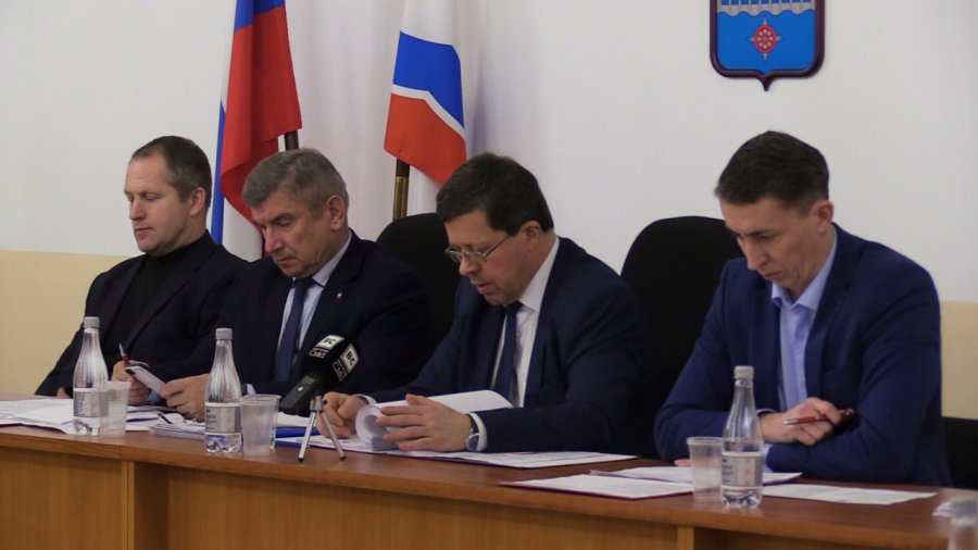 В городском Совете депутатов