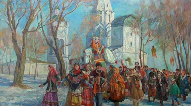 Праздник, веселье и много блинов в Волховском районе