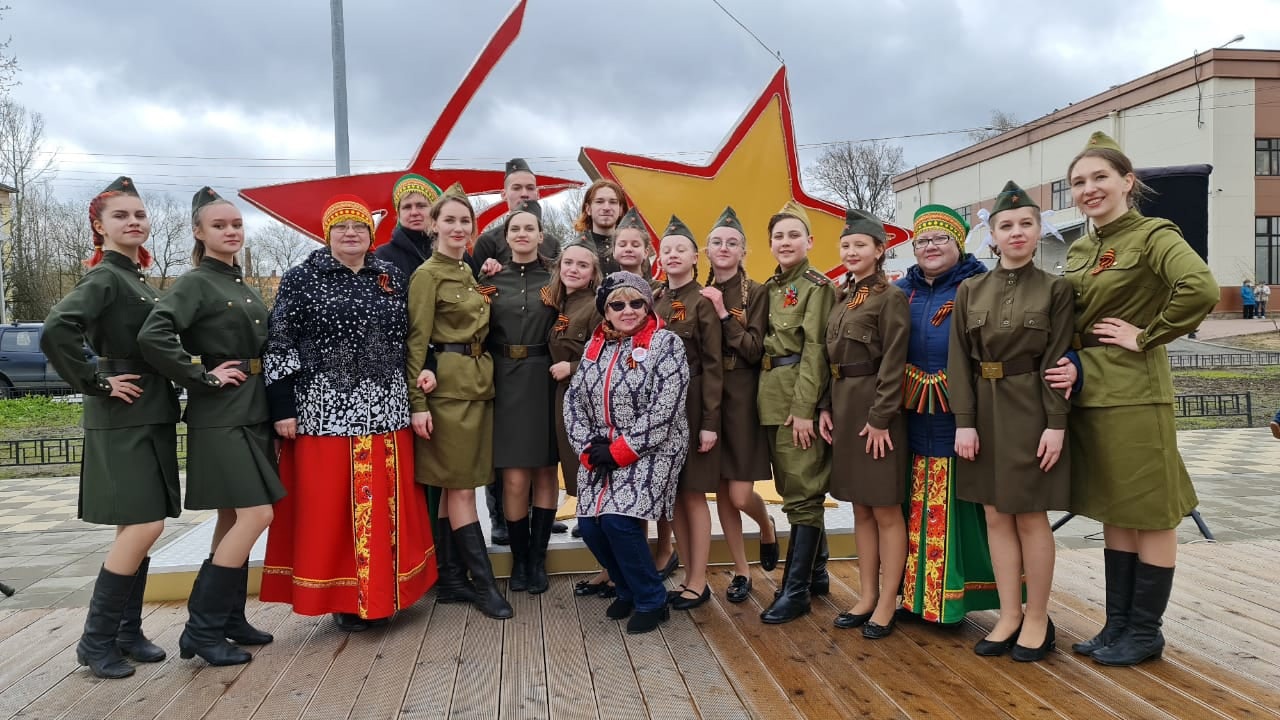 Песни военных лет звучали в Волхове Песни военных лет звучали в Волхове