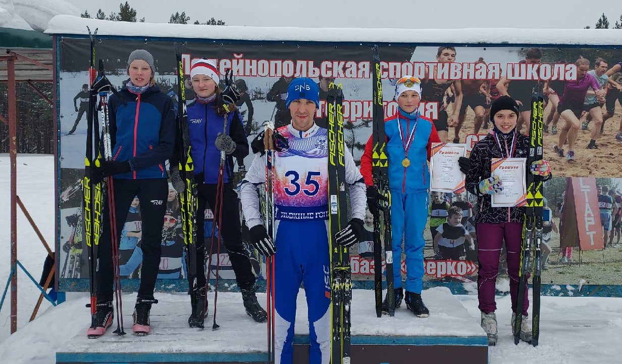 Волховские лыжники отличились на соревнованиях