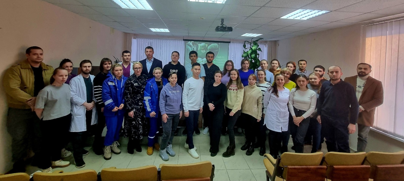 В больнице поприветствовали новых работников