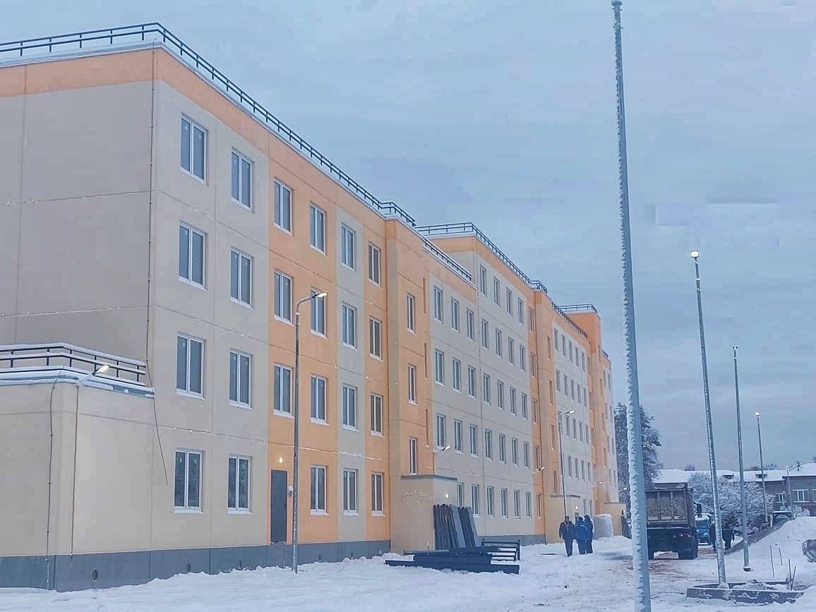 Новый дом встречает жильцов