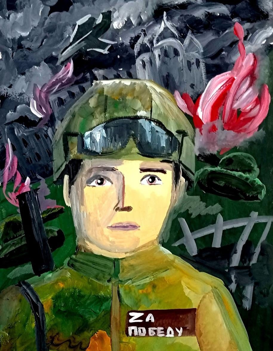 Лучший рисунок защитника Отечества