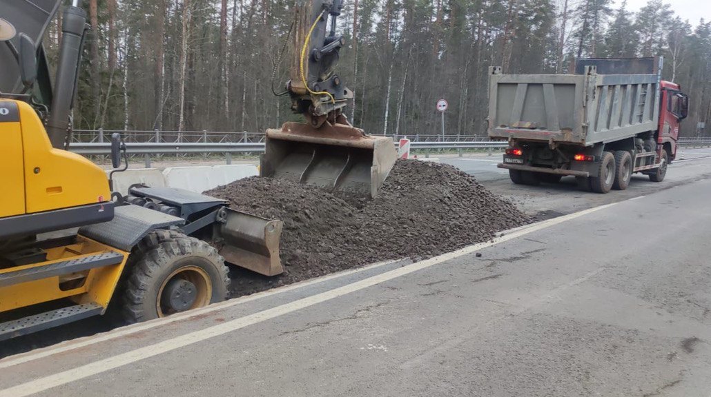 Дорогу отремонтируют до конца года