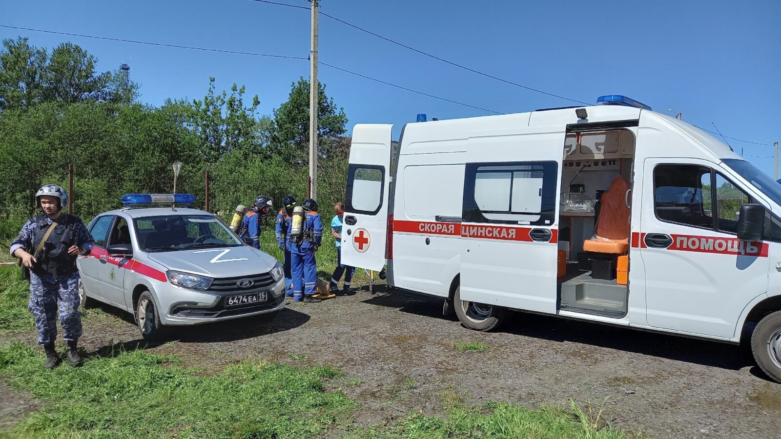 Учения экстренных служб