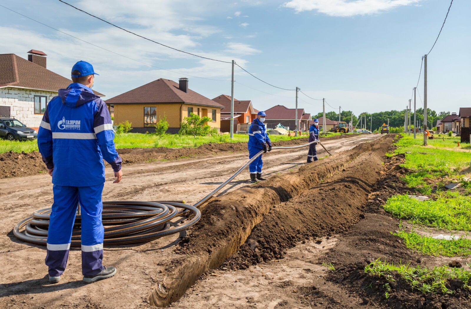 Жители участвуют в догазификации