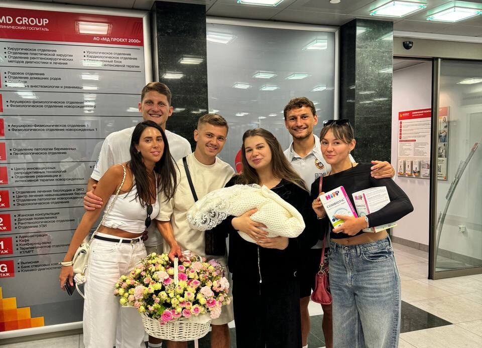 Иван Обляков стал отцом