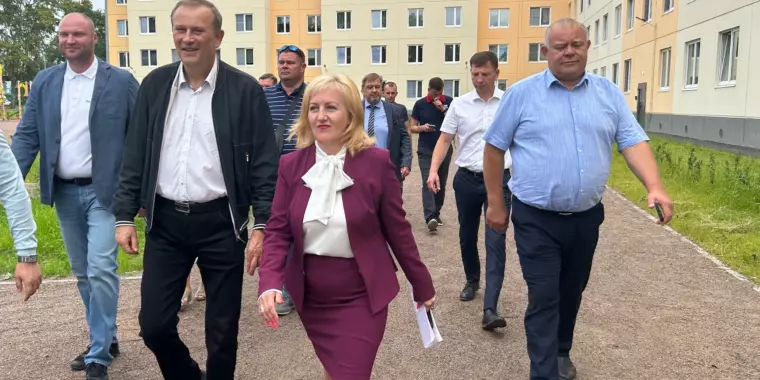 Район возводит новые дома