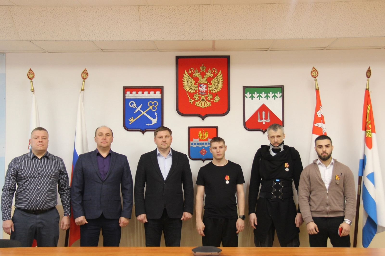 Торжественное вручение наград защитникам Торжественное вручение наград защитникам