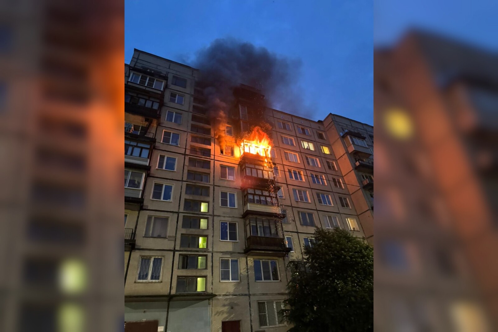 В Волхове выгорела квартира В Волхове выгорела квартира