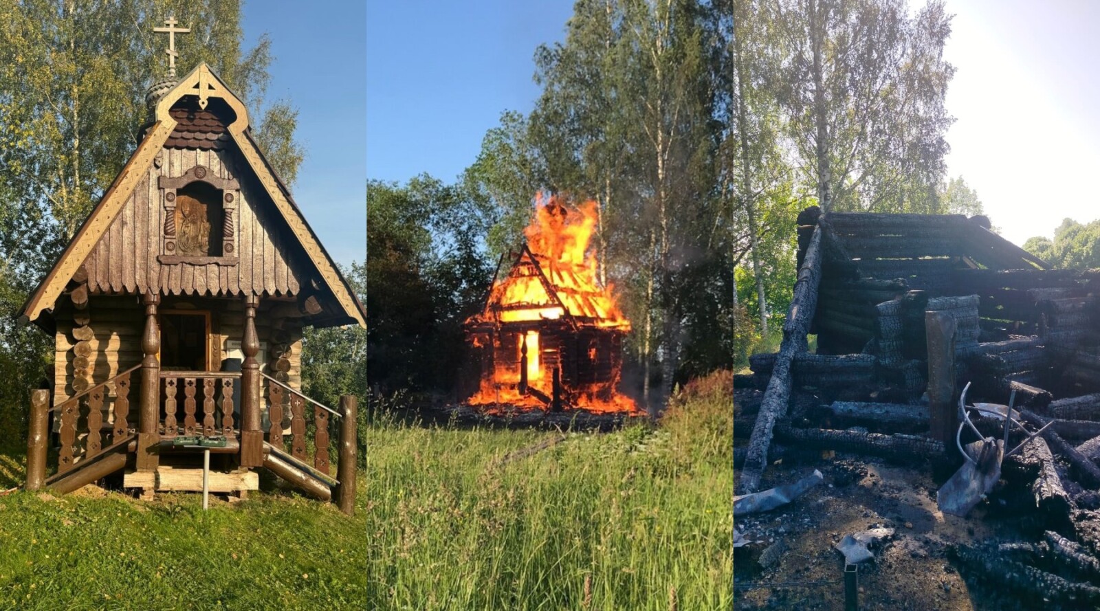 Святыня утрачена, но будет восстановлена Святыня утрачена, но будет восстановлена