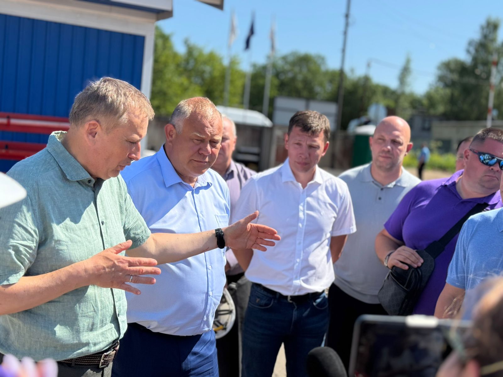 Александр Дрозденко посетил Волховский район с рабочим визитом