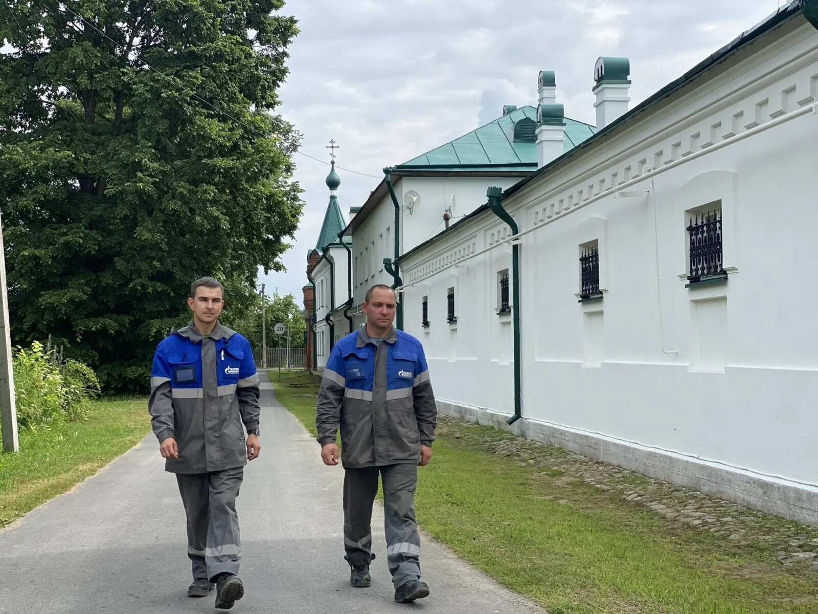 Святая обитель обеспечена газом