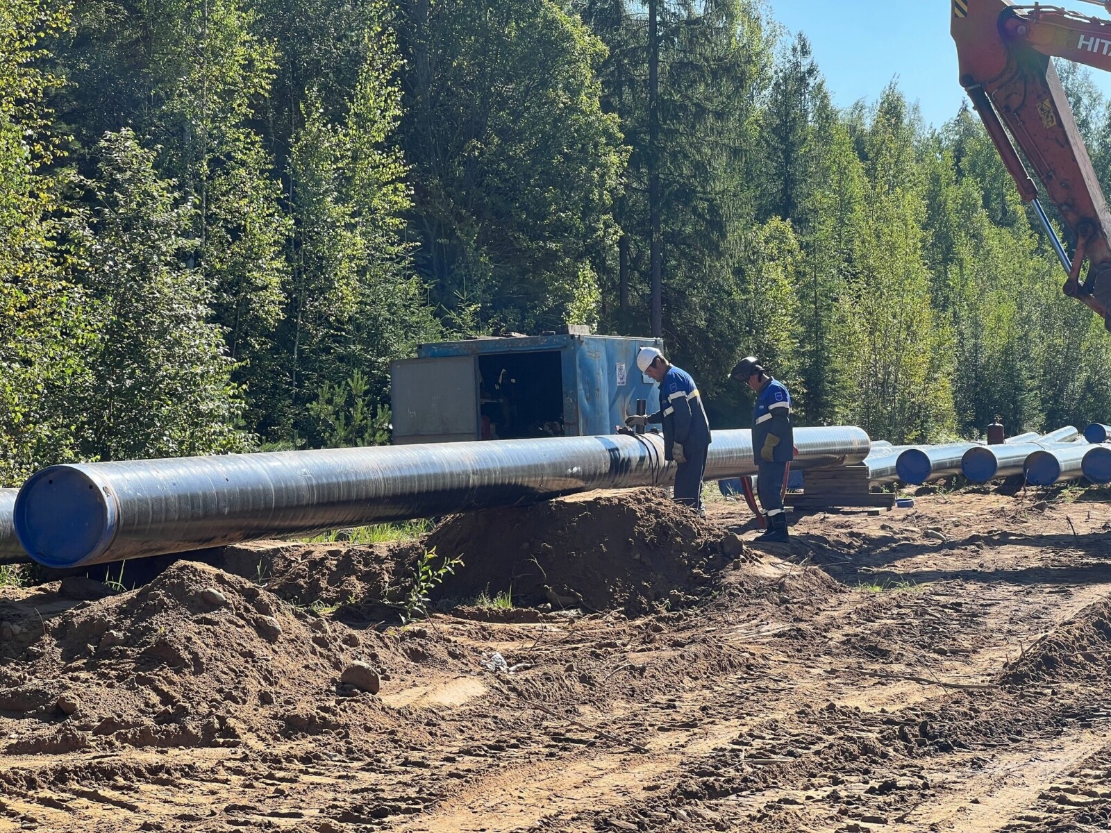 Газ пришёл ещё в три деревни Волховского района Газ пришёл ещё в три деревни Волховского района